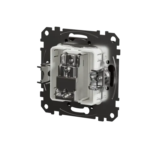 Розетка телевизионная конечная, венге, Sedna Design SDD181471