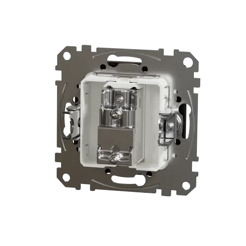 Розетка телевизионная конечная, венге, Sedna Design SDD181471