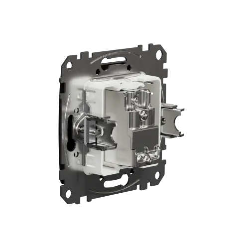 Розетка телевизионная конечная, венге, Sedna Design SDD181471