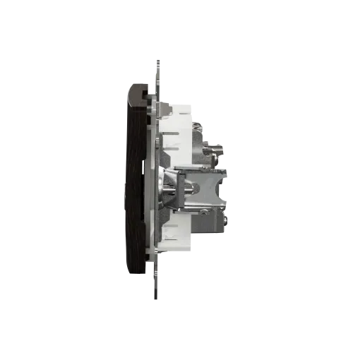 Розетка телевизионная конечная, венге, Sedna Design SDD181471