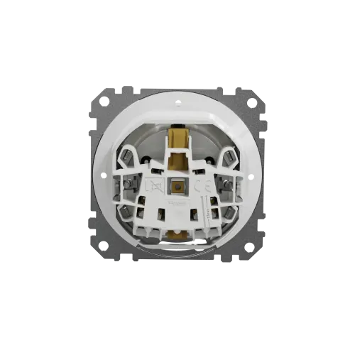 Розетка влагозащищенная IP44, белый, Sedna Design SDD211024