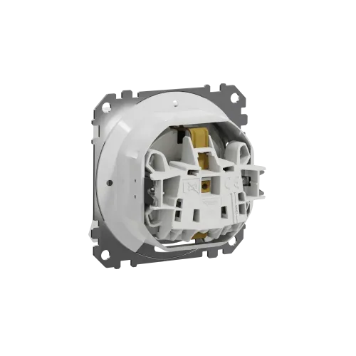 Розетка влагозащищенная IP44, белый, Sedna Design SDD211024