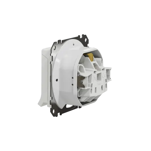 Розетка влагозащищенная IP44, белый, Sedna Design SDD211024
