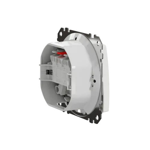 Выключатель 2-клавишный влагозащищенный IP44, белый, Sedna Design SDD211105