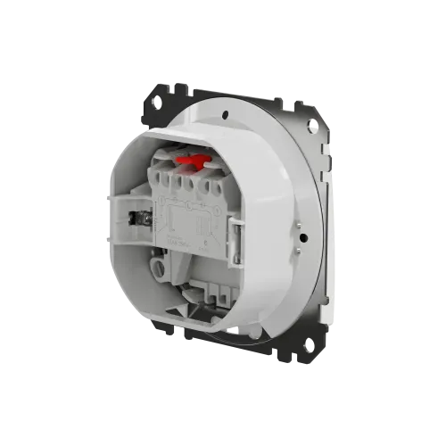 Выключатель 2-клавишный влагозащищенный IP44, белый, Sedna Design SDD211105