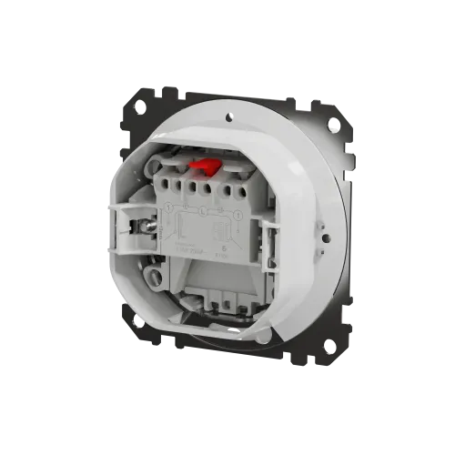 Выключатель 2-клавишный влагозащищенный IP44, белый, Sedna Design SDD211105