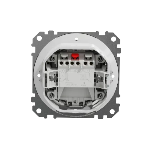 Выключатель 2-клавишный влагозащищенный IP44, белый, Sedna Design SDD211105