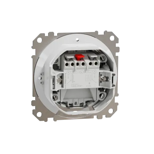 Выключатель 2-клавишный влагозащищенный IP44, белый, Sedna Design SDD211105