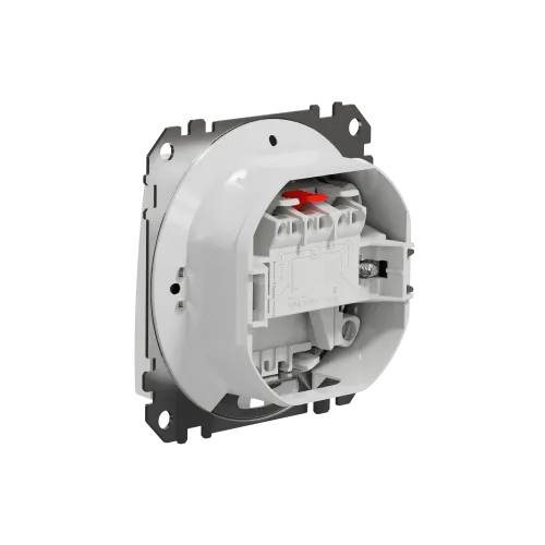 Выключатель 2-клавишный влагозащищенный IP44, белый, Sedna Design SDD211105