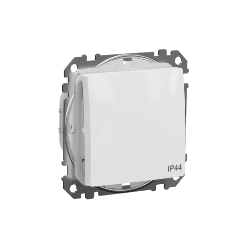 Выключатель влагозащищенный IP44, белый, Sedna Design SDD211106