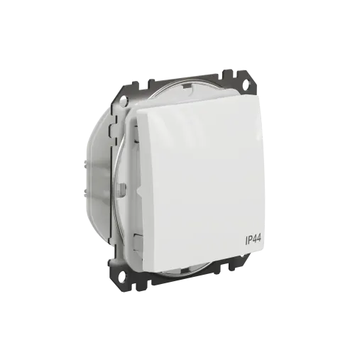 Выключатель влагозащищенный IP44, белый, Sedna Design SDD211106