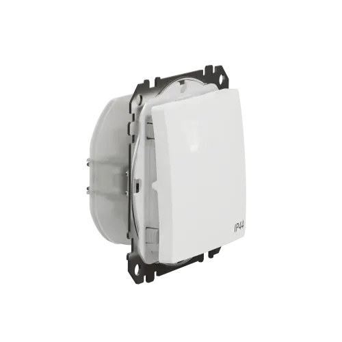 Выключатель влагозащищенный IP44, белый, Sedna Design SDD211106
