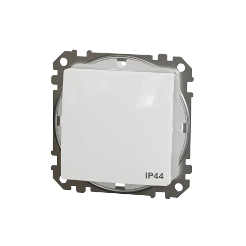 Выключатель влагозащищенный IP44, белый, Sedna Design SDD211106