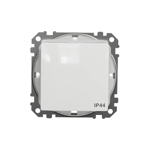 Выключатель влагозащищенный IP44, белый, Sedna Design SDD211106