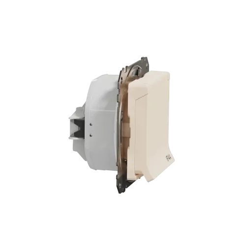 Розетка влагозащищенная IP44, бежевый, Sedna Design SDD212024