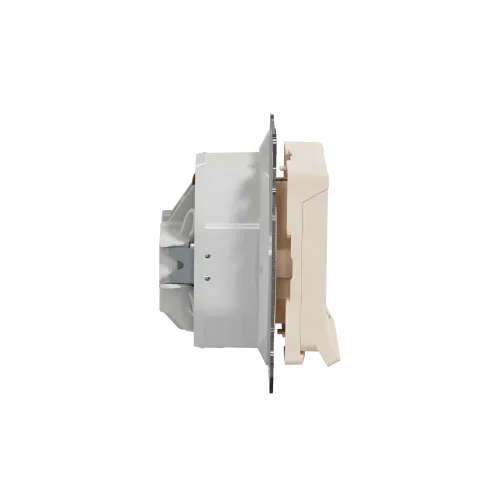 Розетка влагозащищенная IP44, бежевый, Sedna Design SDD212024