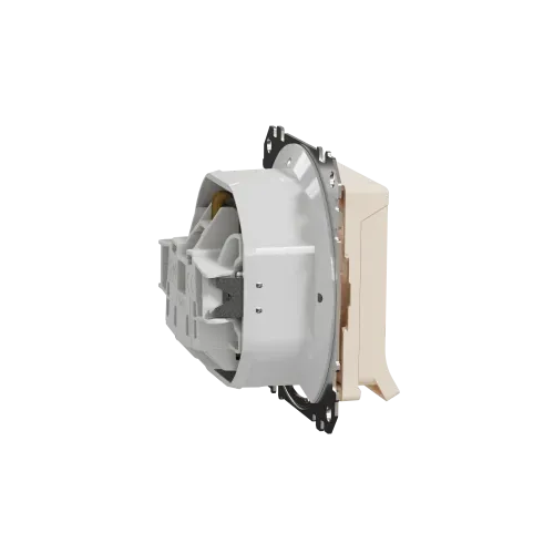 Розетка влагозащищенная IP44, бежевый, Sedna Design SDD212024