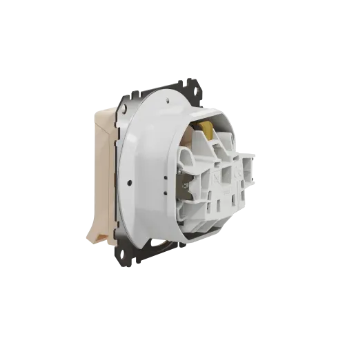 Розетка влагозащищенная IP44, бежевый, Sedna Design SDD212024