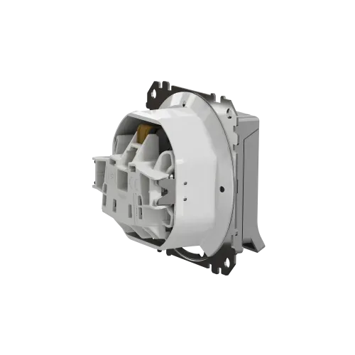 Розетка влагозащищенная IP44, алюминий, Sedna Design SDD213024