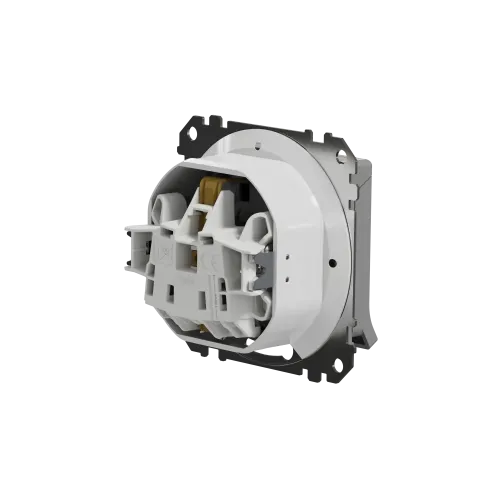 Розетка влагозащищенная IP44, алюминий, Sedna Design SDD213024