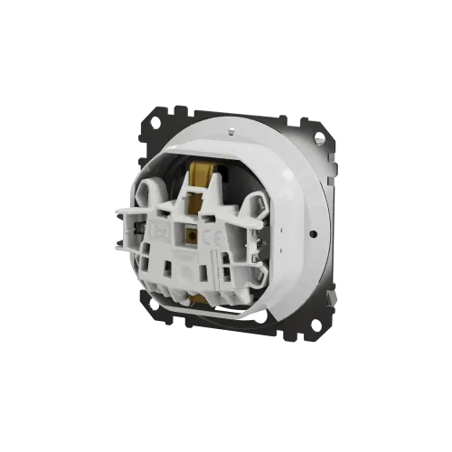 Розетка влагозащищенная IP44, алюминий, Sedna Design SDD213024