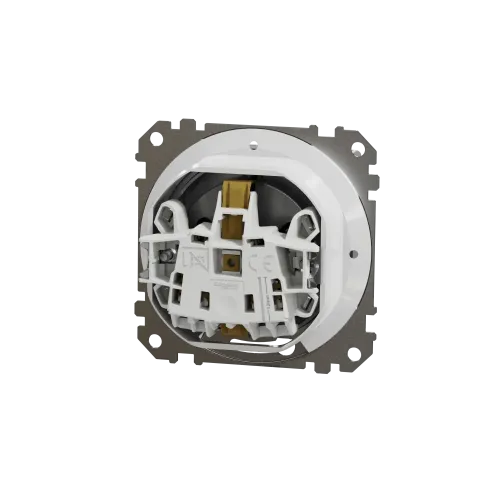 Розетка влагозащищенная IP44, алюминий, Sedna Design SDD213024