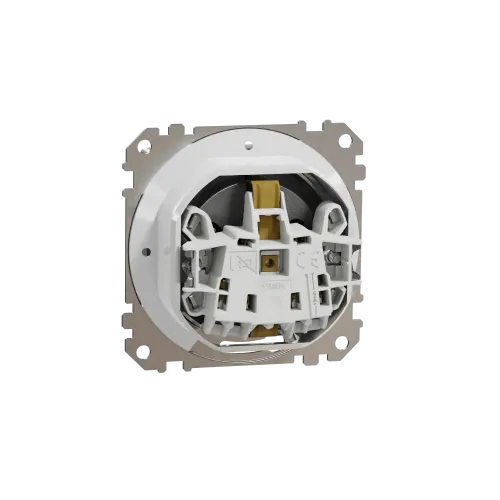 Розетка влагозащищенная IP44, алюминий, Sedna Design SDD213024