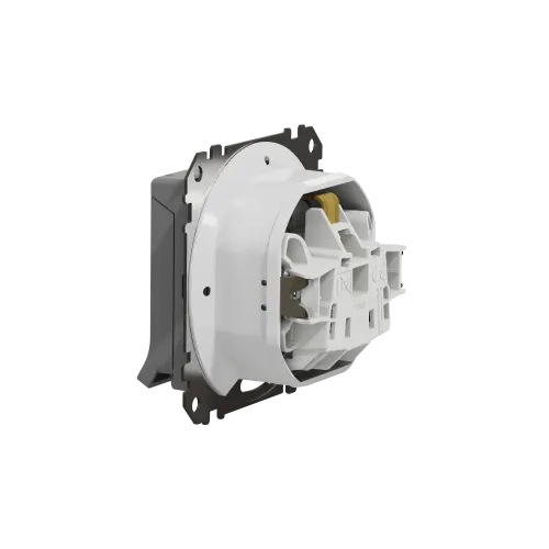 Розетка влагозащищенная IP44, алюминий, Sedna Design SDD213024