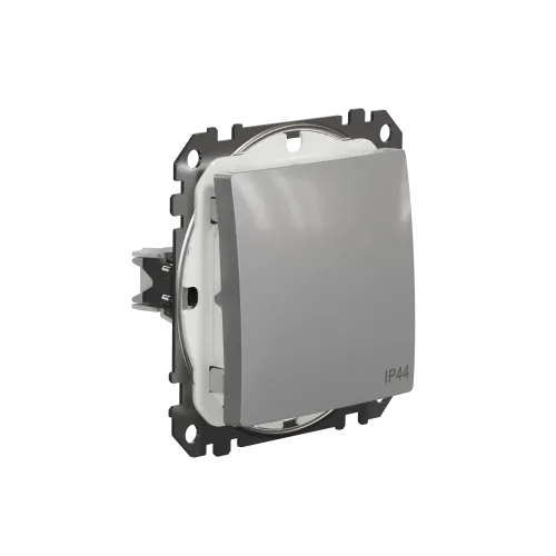 Выключатель влагозащищенный IP44, алюминий, Sedna Design SDD213106