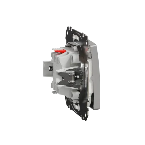 Выключатель влагозащищенный IP44, алюминий, Sedna Design SDD213106