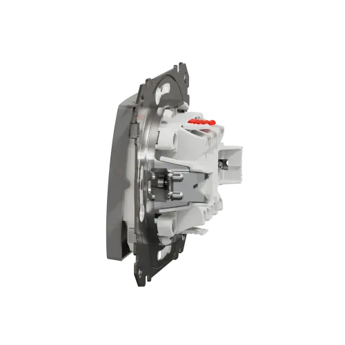 Выключатель влагозащищенный IP44, алюминий, Sedna Design SDD213106