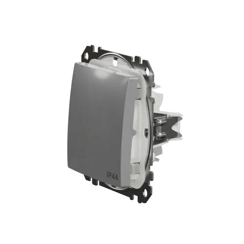 Выключатель влагозащищенный IP44, алюминий, Sedna Design SDD213106