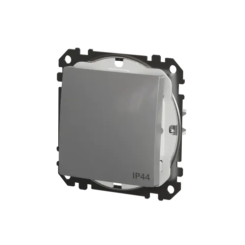 Выключатель влагозащищенный IP44, алюминий, Sedna Design SDD213106