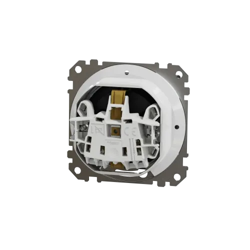 Розетка влагозащищенная IP44, черный, Sedna Design SDD214024