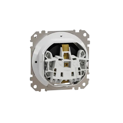 Розетка влагозащищенная IP44, черный, Sedna Design SDD214024