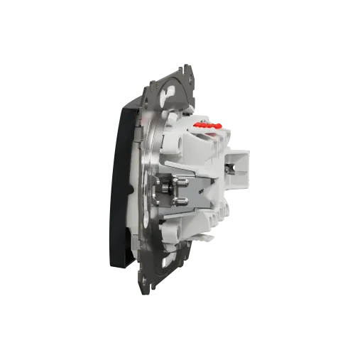 Выключатель влагозащищенный IP44, черный, Sedna Design SDD214106