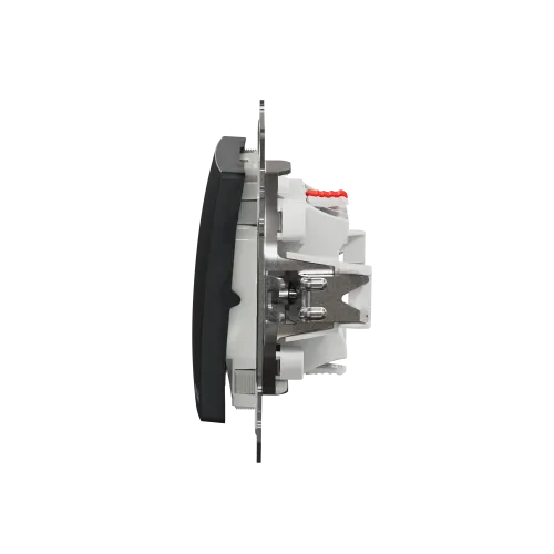 Выключатель влагозащищенный IP44, черный, Sedna Design SDD214106
