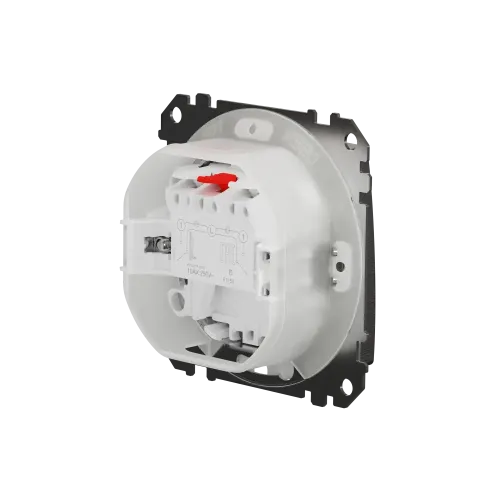 Выключатель IP44 2-клавишный, матовый алюминий, Sedna Design SDD270105