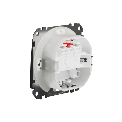 Выключатель IP44 2-клавишный, матовый алюминий, Sedna Design SDD270105