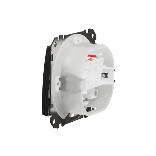 Выключатель IP44 2-клавишный, матовый алюминий, Sedna Design SDD270105