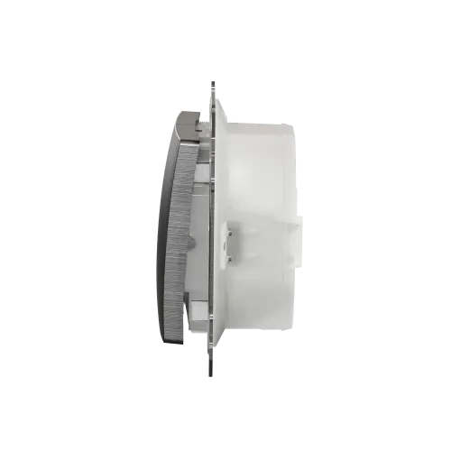 Выключатель IP44 2-клавишный, матовый алюминий, Sedna Design SDD270105