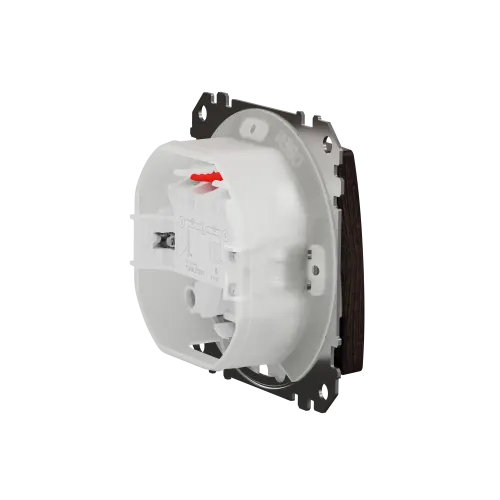 Выключатель 2-клавишный влагозащищенный IP44, венге, Sedna Design SDD281105