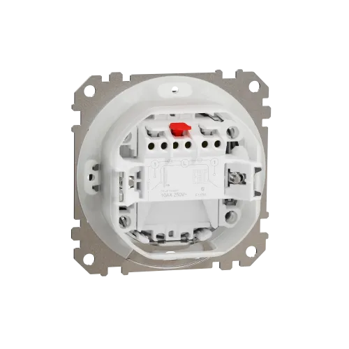 Выключатель 2-клавишный влагозащищенный IP44, венге, Sedna Design SDD281105