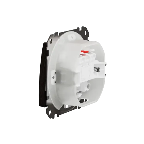 Выключатель 2-клавишный влагозащищенный IP44, венге, Sedna Design SDD281105