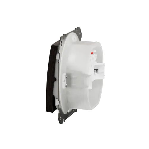 Выключатель 2-клавишный влагозащищенный IP44, венге, Sedna Design SDD281105