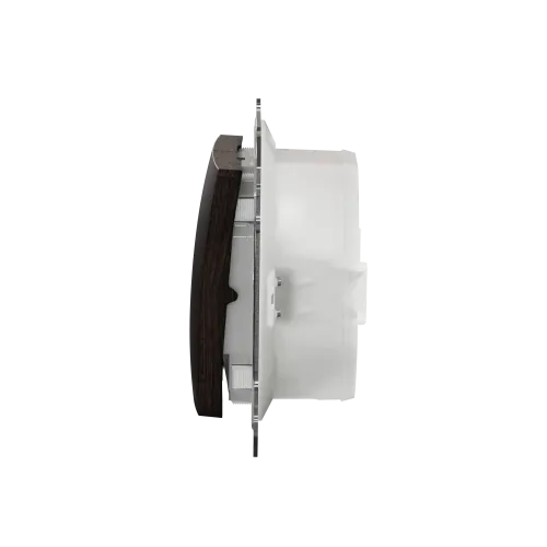 Выключатель 2-клавишный влагозащищенный IP44, венге, Sedna Design SDD281105