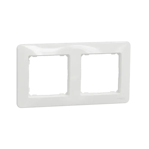 Рамка 2 поста, белый, Sedna Design SDD311802