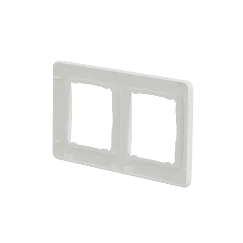 Рамка 2 поста, белый, Sedna Design SDD311802