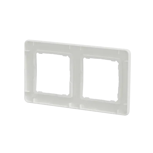 Рамка 2 поста, белый, Sedna Design SDD311802