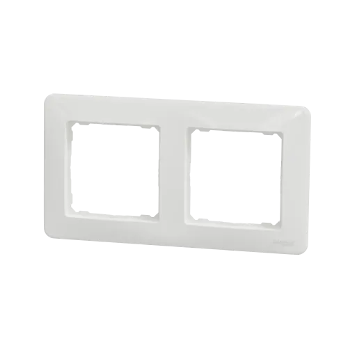Рамка 2 поста, белый, Sedna Design SDD311802